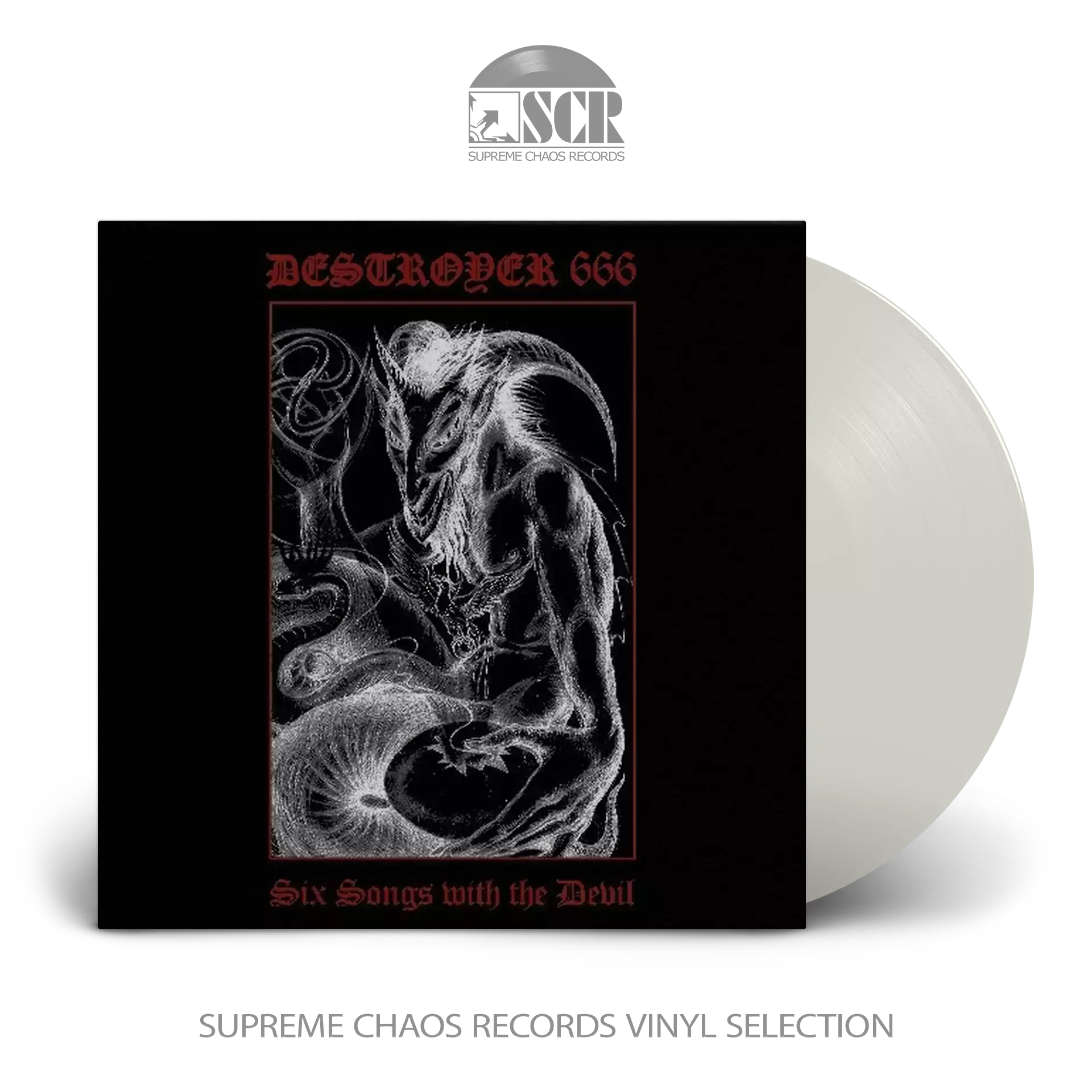 DESTRÖYER 666 - Six Songs with the Devil · GLASS TRANSPARENT LP