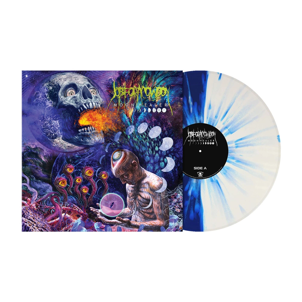 JOB FOR A COWBOY - Moon Healer [BLUE WHITE SPLATTER LP]