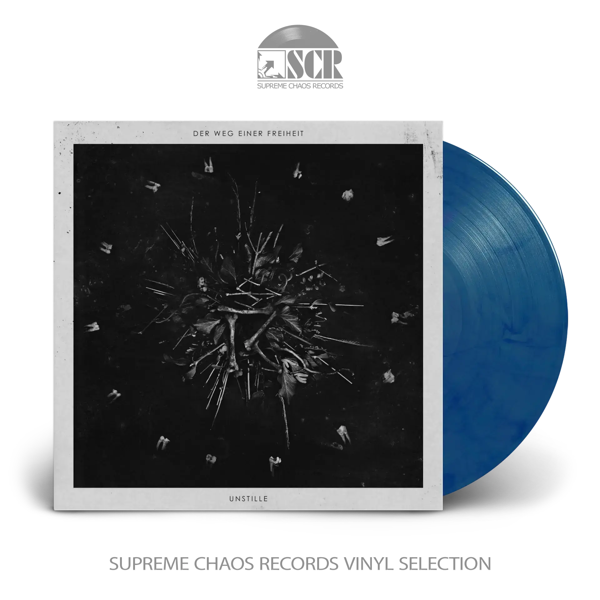 DER WEG EINER FREIHEIT - Unstille · CLEAR/RED/BLUE LP (Black Metal Vinyl)