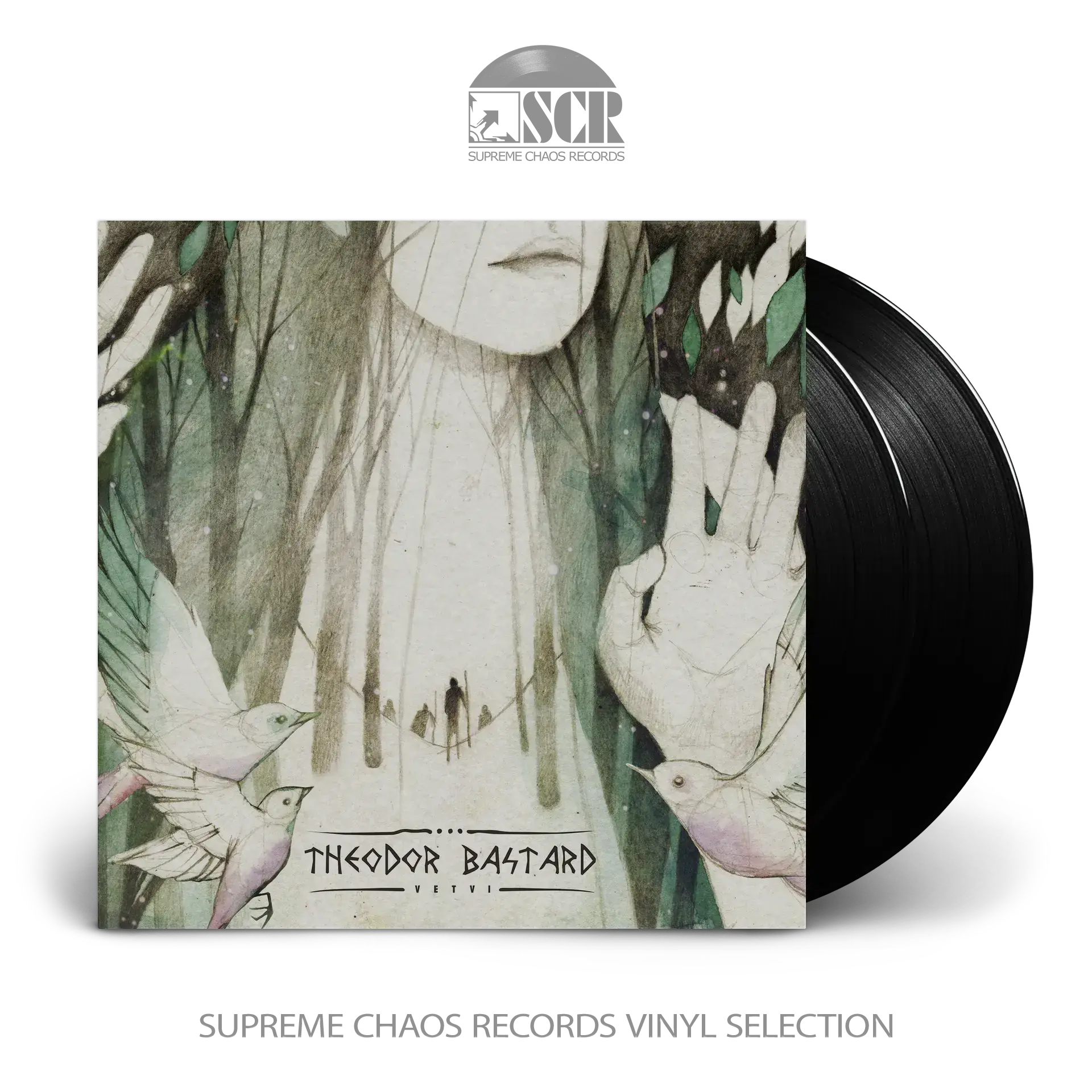 THEODOR BASTARD · Vetvi | BLACK 2LP THEODOR BASTARD · Vetvi | BLACK 2LP (Folk Vinyl)