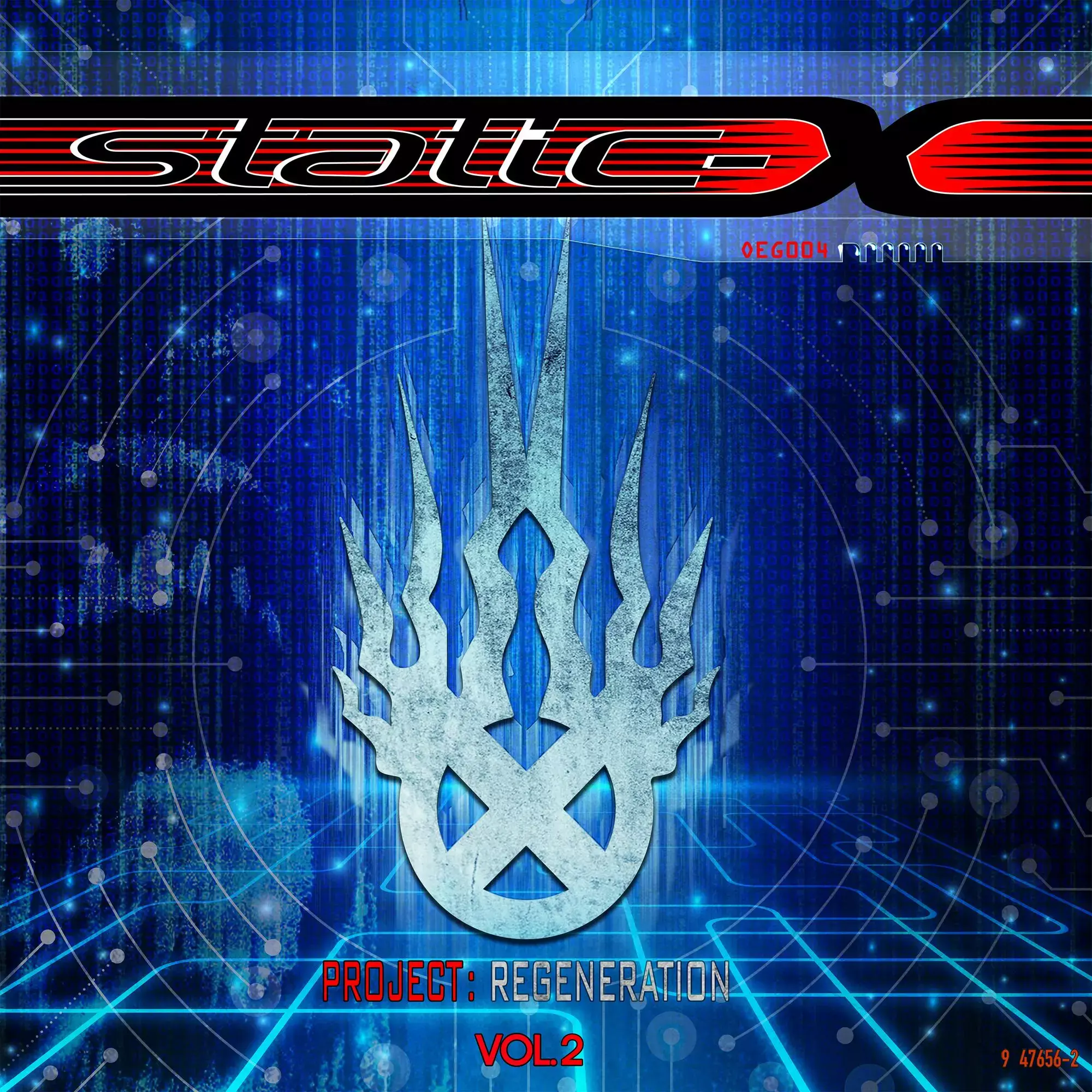 STATIC-X · Project Regeneration Vol. 2 | RED/BLACK MARBLED LP · Picture 1 STATIC-X · Project Regeneration Vol. 2 | RED/BLACK MARBLED LP (Alternative Metal Vinyl) · Picture 1