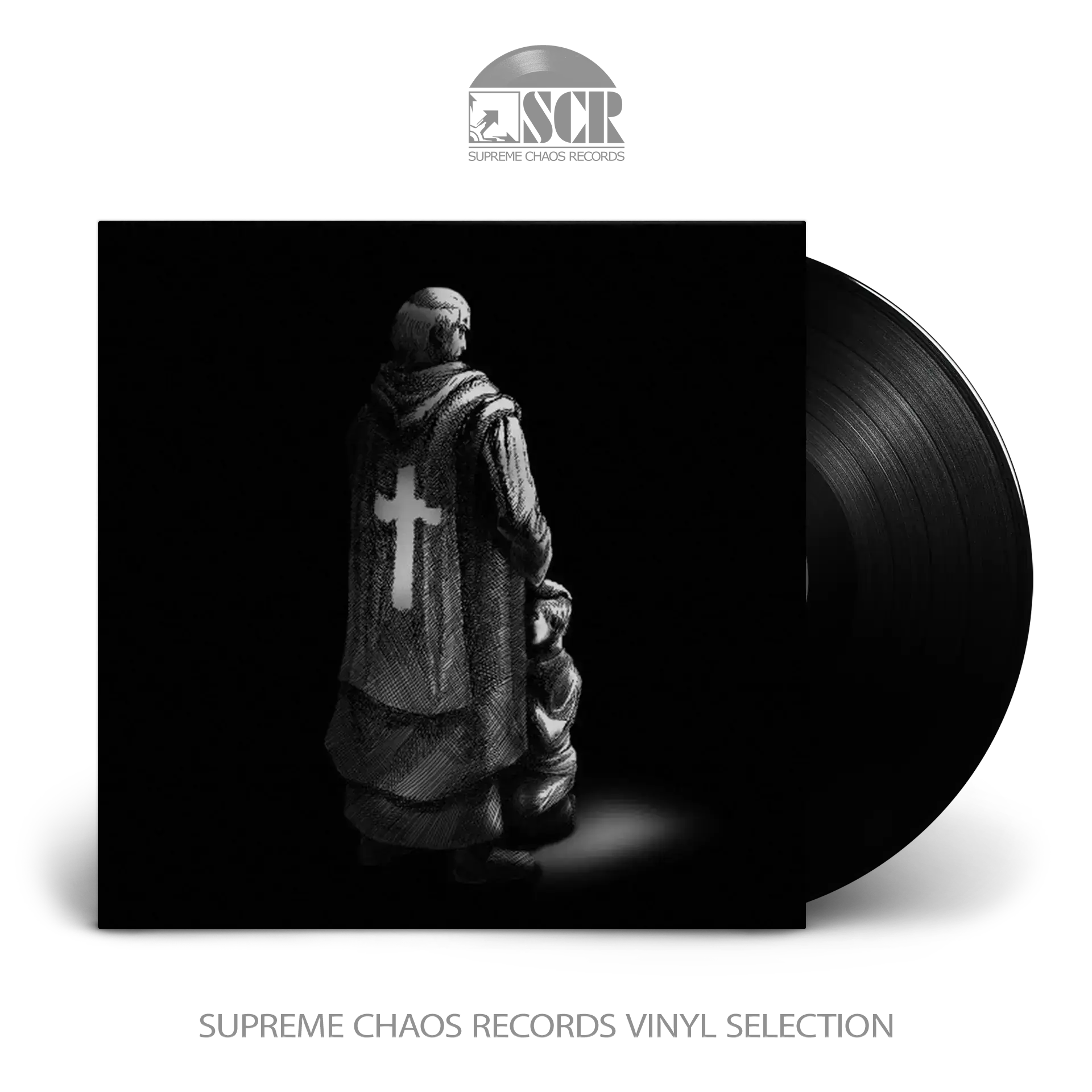 SARKOM · Seen Through the Eyes of a Paedophile Priest | BLACK 7" EP (Black Metal Vinyl)