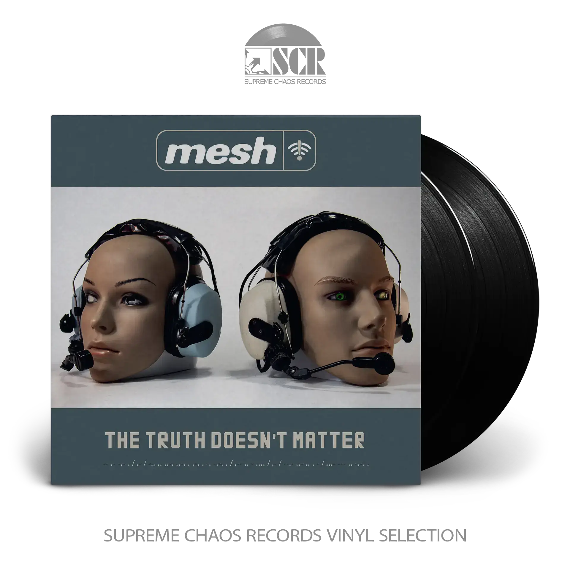 MESH - The Truth Doesn't Matter · BLACK 2LP (Electronic/Synth Pop Vinyl)