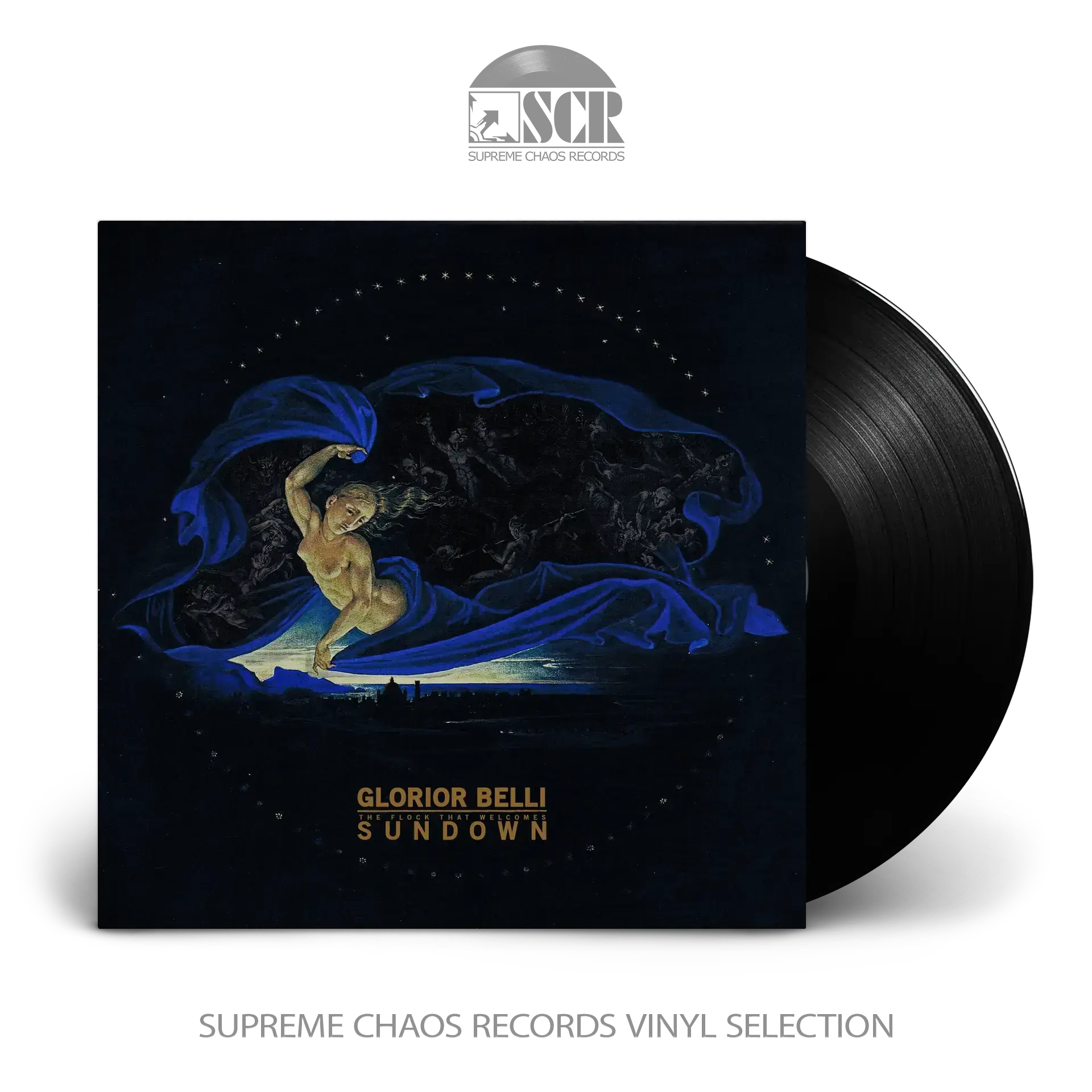 GLORIOR BELLI · Sundown (The Flock That Welcomes) | BLACK LP GLORIOR BELLI · Sundown (The Flock That Welcomes) | BLACK LP (Black Metal Vinyl)