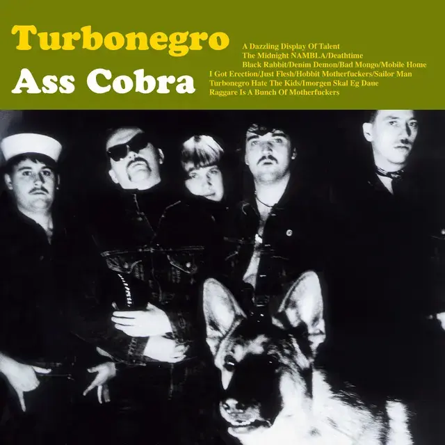 TURBONEGRO - Ass Cobra · BLACK LP · Picture 1 TURBONEGRO - Ass Cobra · BLACK LP (Punk Rock Vinyl) · Picture 1