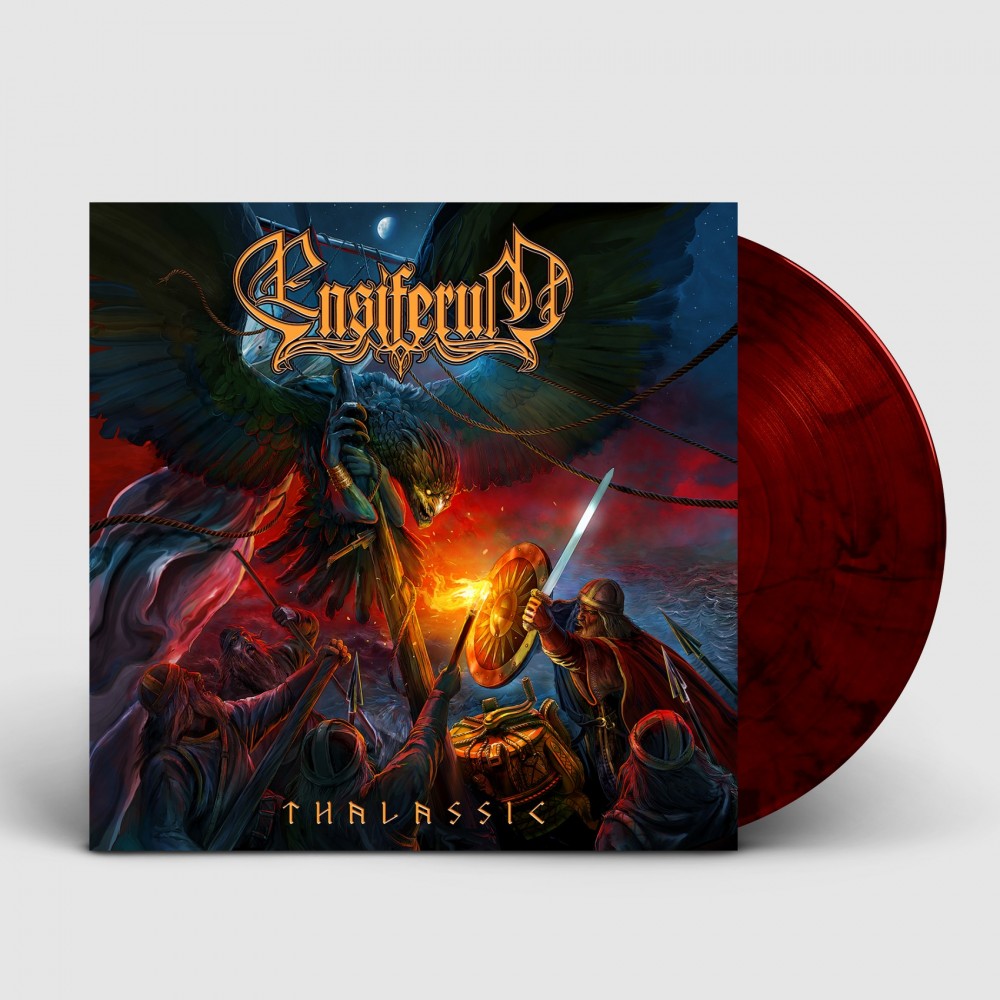 ENSIFERUM - Thalassic · RED/BLACK LP (Folk/Heavy Metal Vinyl)