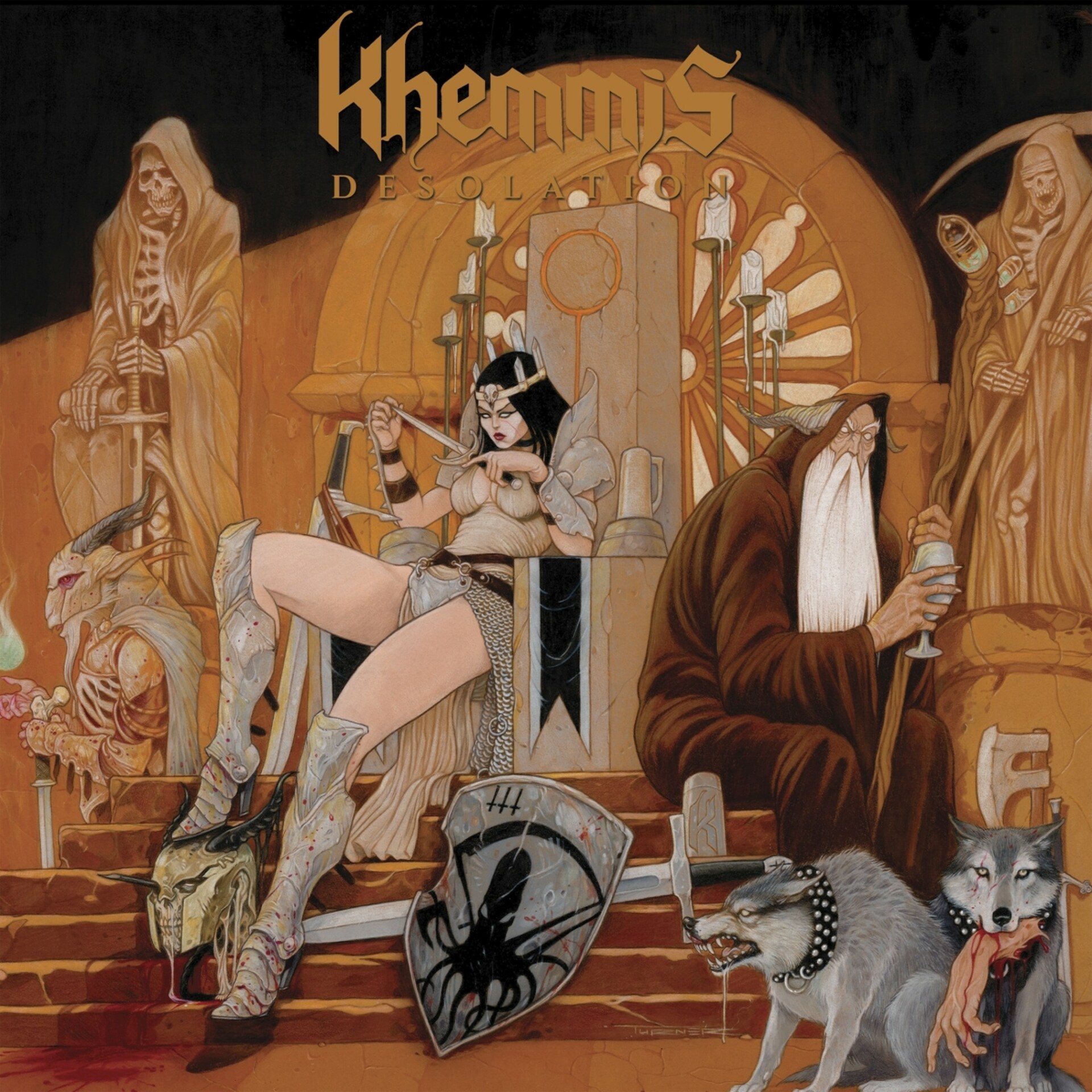 KHEMMIS - Desolation · BLACK LP (Heavy Metal Vinyl) · Picture 1