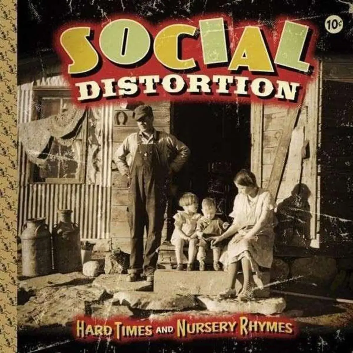 SOCIAL DISTORTION - Hard Times And Nursery Rhymes · LTD. ORANGE 2LP (Hard Rock Vinyl) · Picture 1