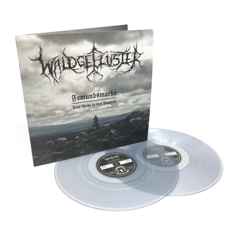 WALDGEFLÜSTER · Femundsmarka | CLEAR 2LP (Black Metal Vinyl) · Picture 2