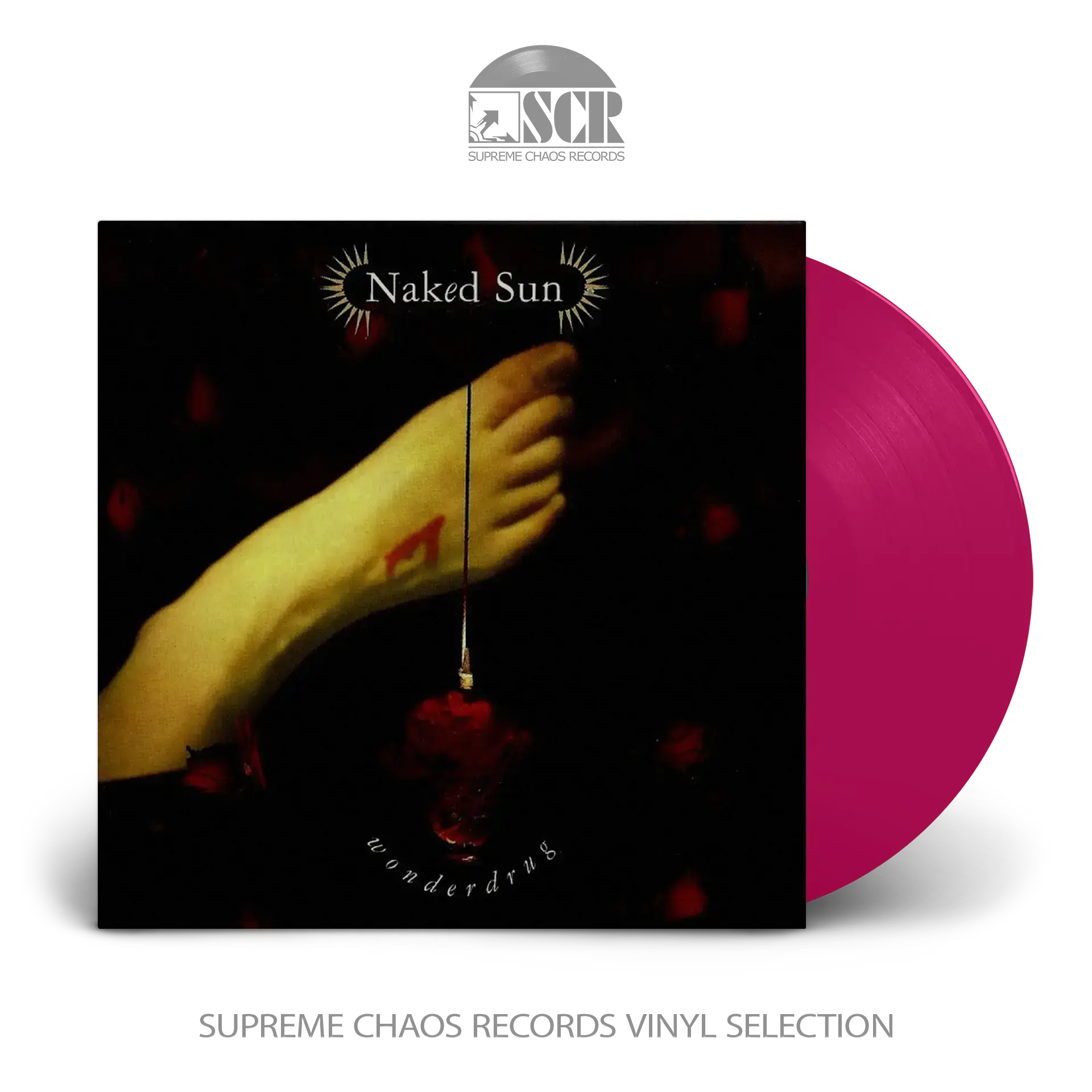 NAKED SUN - Wonderdrug · BLOOD RED LP (Progressive Rock Vinyl)