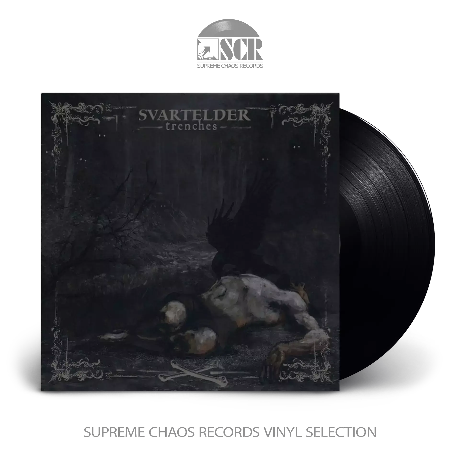 SVARTELDER · Trenches | BLACK LP SVARTELDER · Trenches | BLACK LP (Black Metal Vinyl)