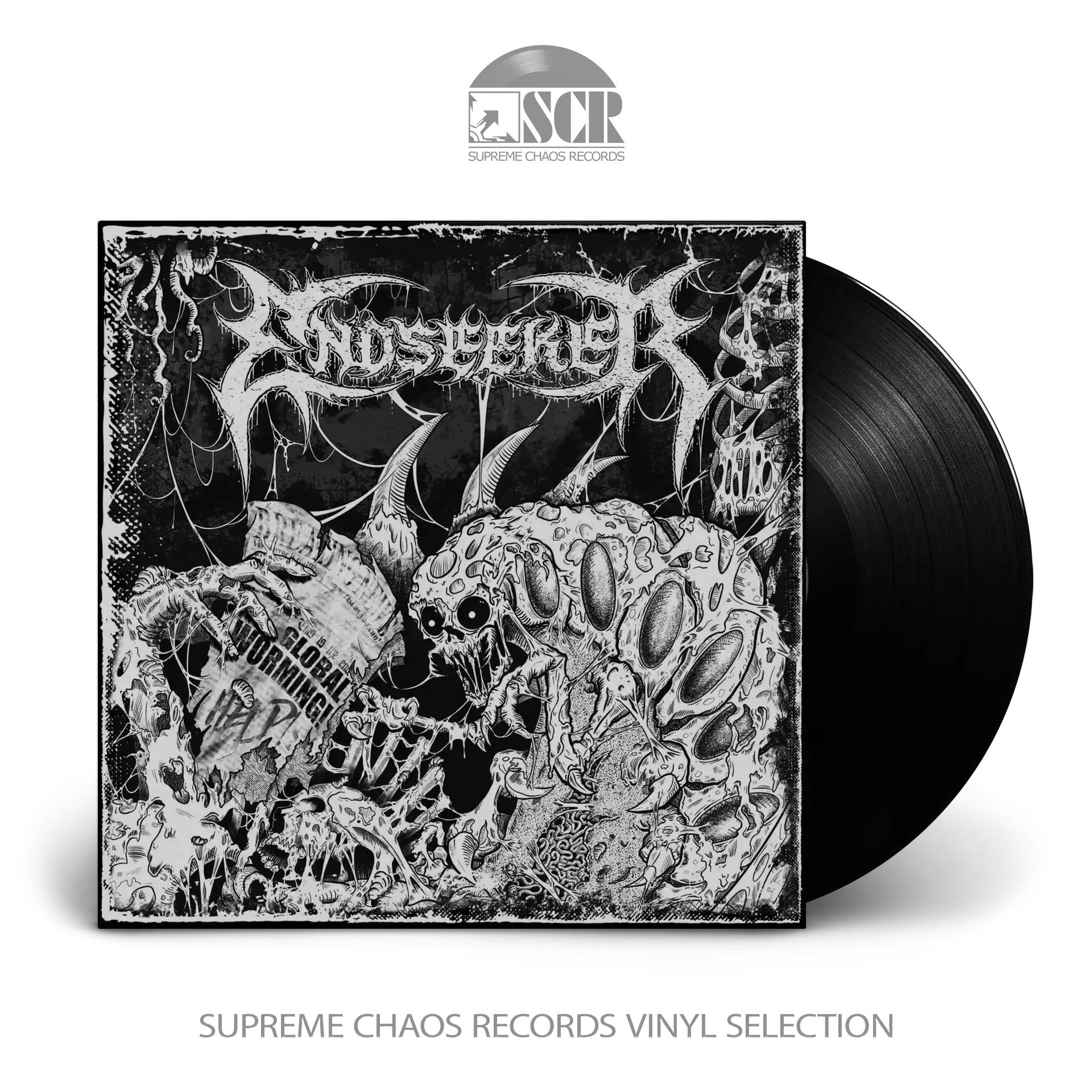 ENDSEEKER · Global Worming | BLACK LP ENDSEEKER · Global Worming | BLACK LP (Death Metal Vinyl)