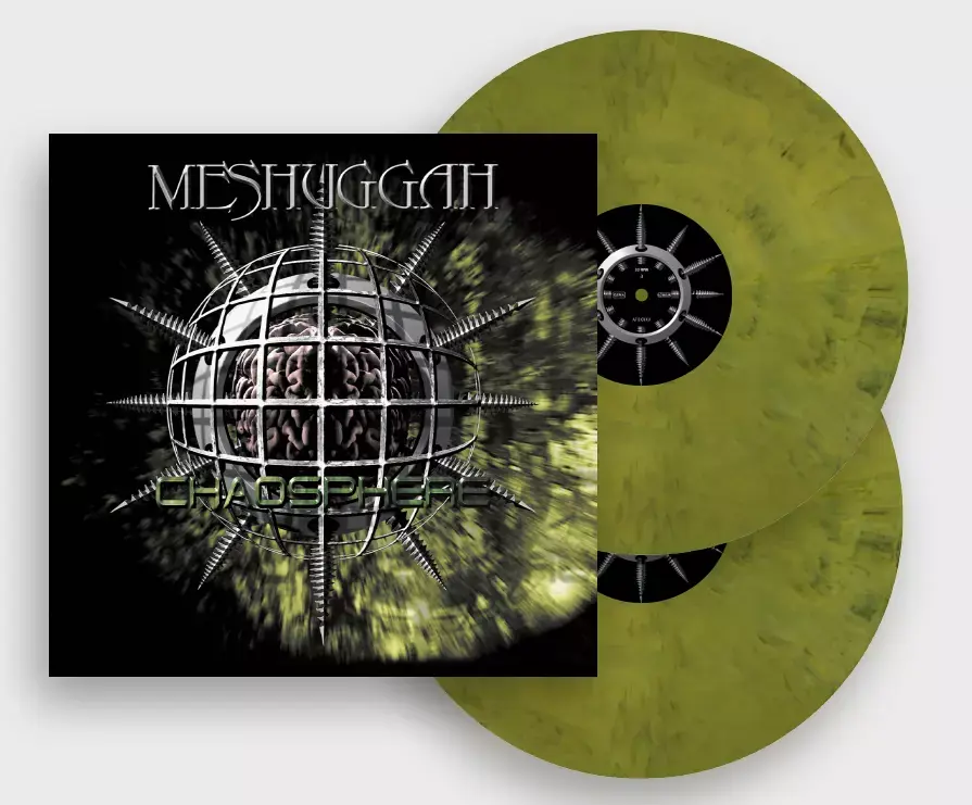 MESHUGGAH - Chaosphere (25th Anniversary Edition) · WHITE/ORANGE/BLACK MARBLED DOUBLE VINYL