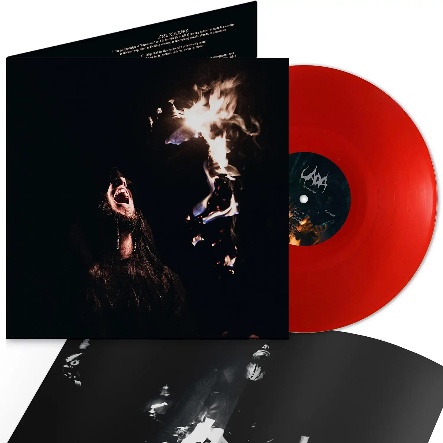 UADA · Interwoven | TRANSLUCENT RED LP · Picture 2 UADA · Interwoven | TRANSLUCENT RED LP (Black Metal Vinyl) · Picture 2