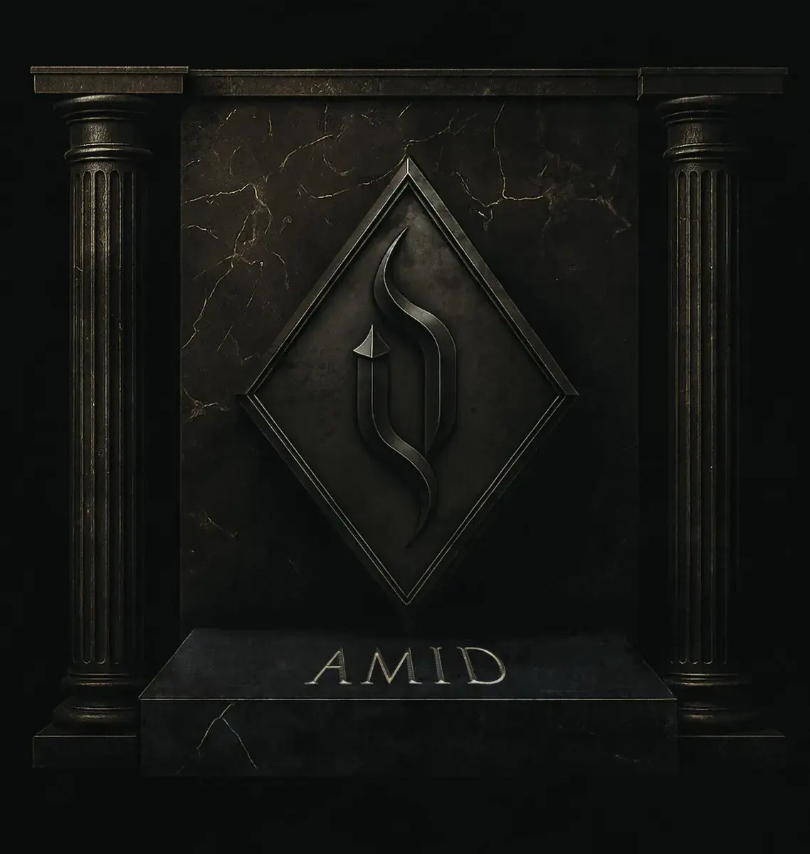 AZKETEM - Amid · WHITE/BLACK MARBLE LP · Picture 1 AZKETEM - Amid · WHITE/BLACK MARBLE LP (Black Metal Vinyl) · Picture 1