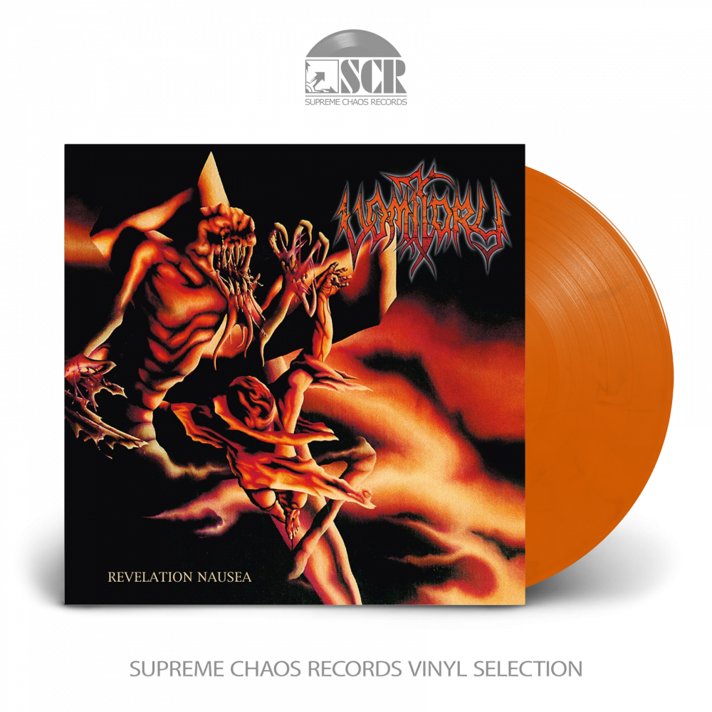 VOMITORY · Revelation Nausea | ORANGE/BROWN LP VOMITORY · Revelation Nausea | ORANGE/BROWN LP (Death Metal Vinyl)