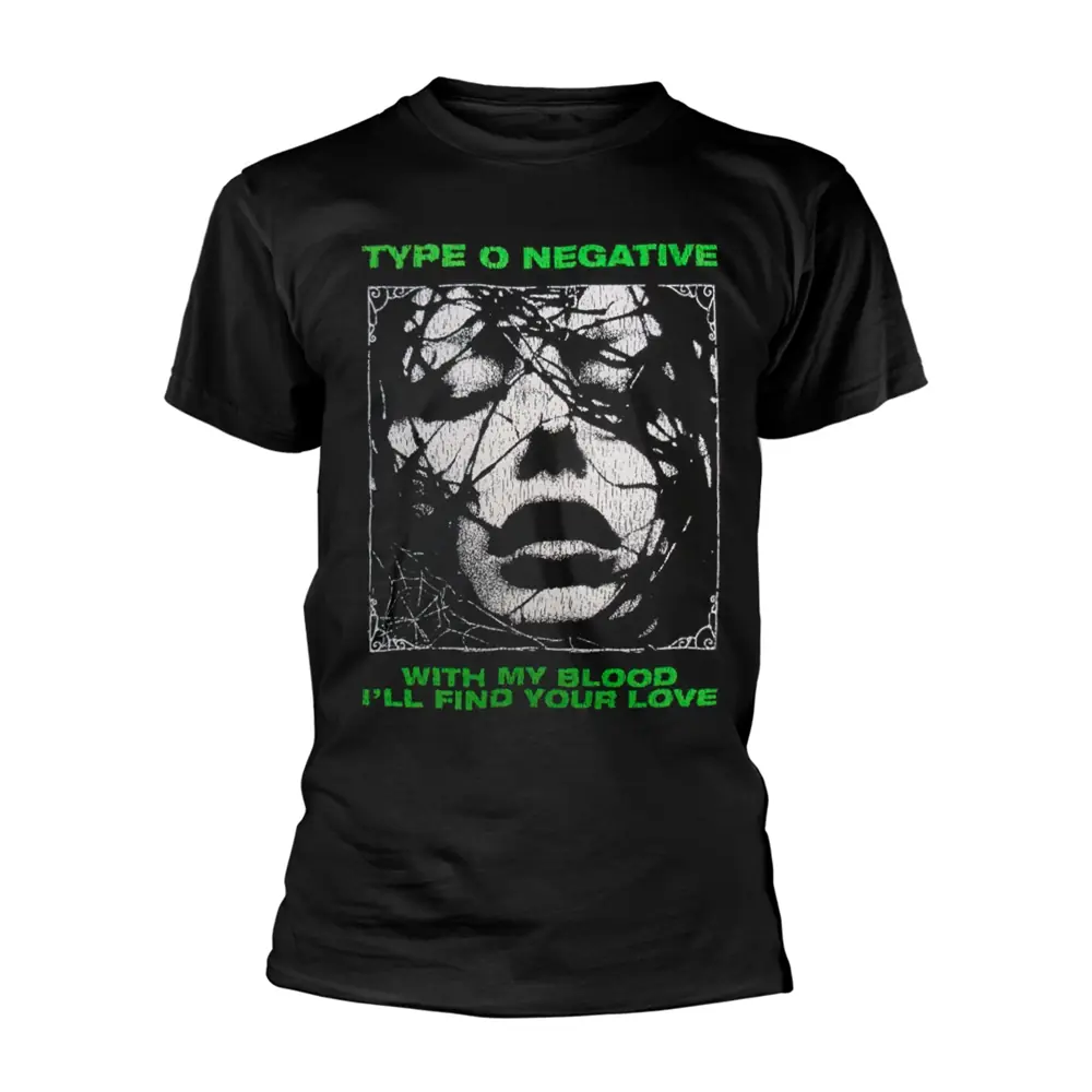 TYPE O NEGATIVE - With My Blood · T-SHIRT (Gothic Metal Clothes)