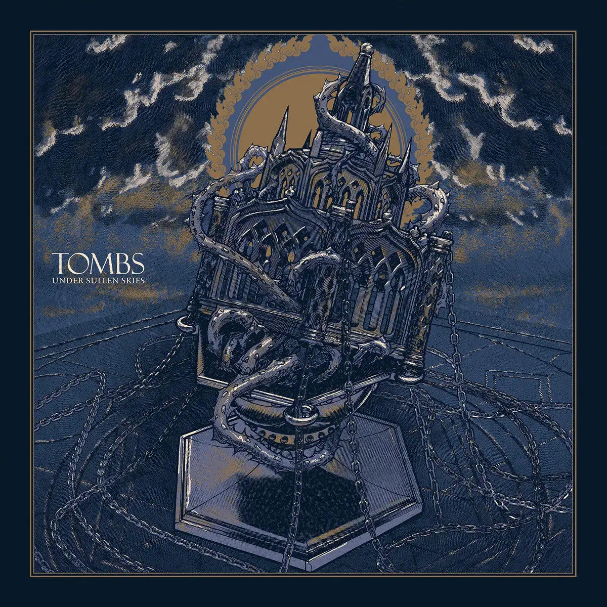 TOMBS - Under Sullen Skies · BLACK 2LP (Death Metal Vinyl) · Picture 1