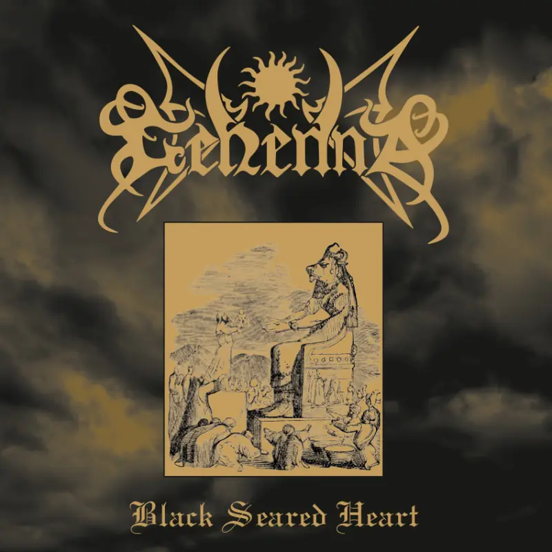 GEHENNA - Black Seared Heart · GOLD LP · Picture 1 GEHENNA - Black Seared Heart · GOLD LP (Black Metal Vinyl) · Picture 1
