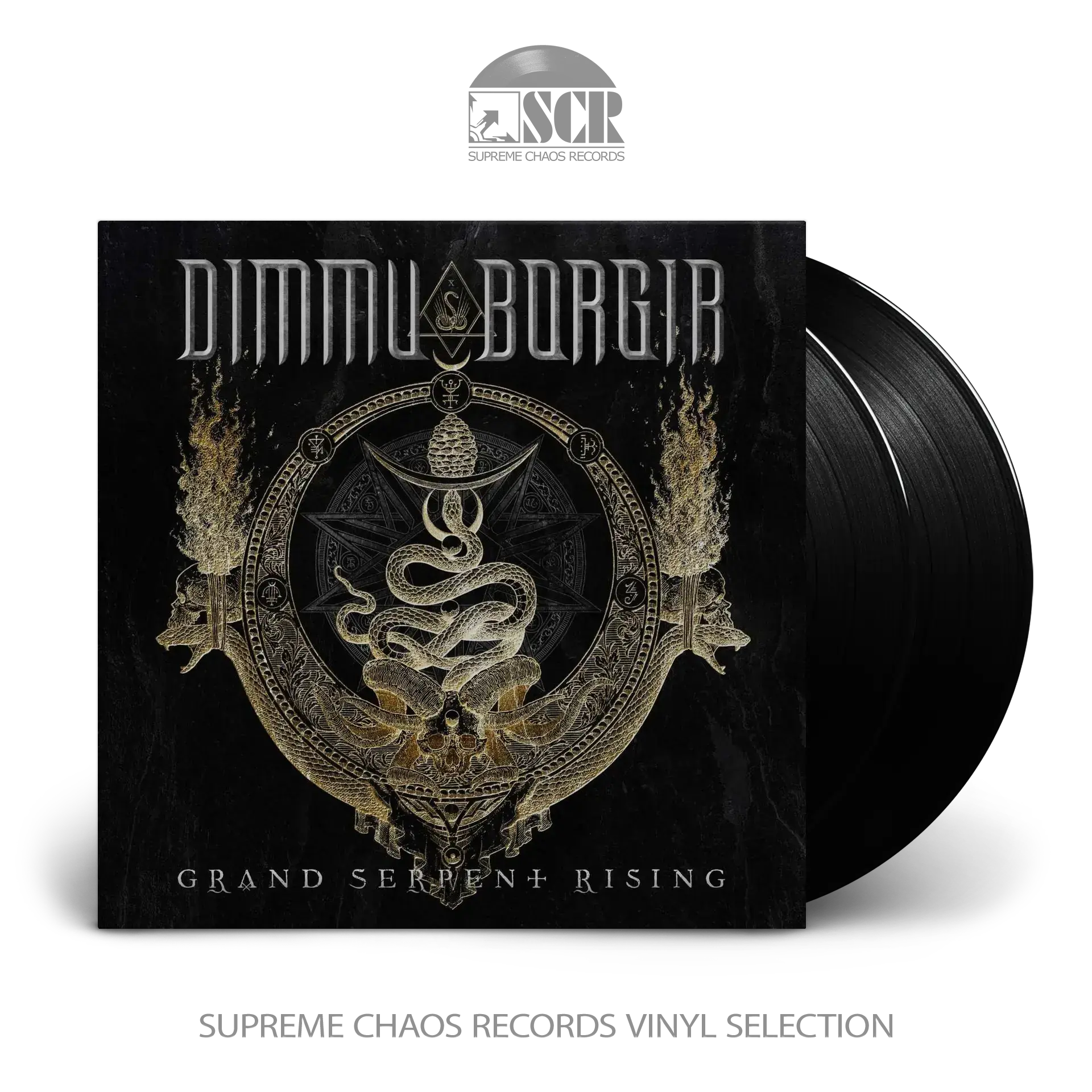 DIMMU BORGIR · Grand Serpent Rising | BLACK 2LP (Black Metal Vinyl)