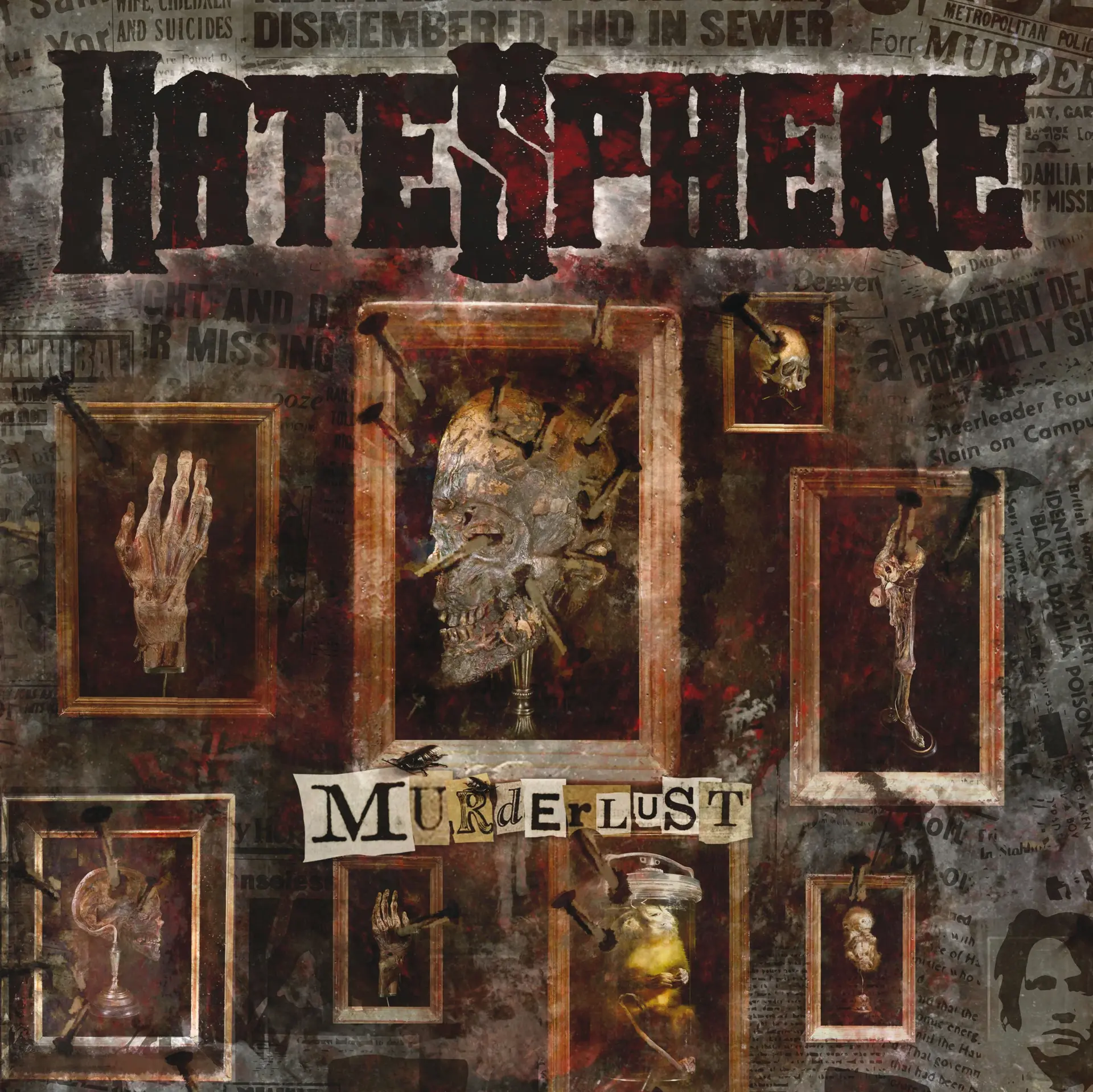 HATESPHERE - Murderlust · RED LP 1