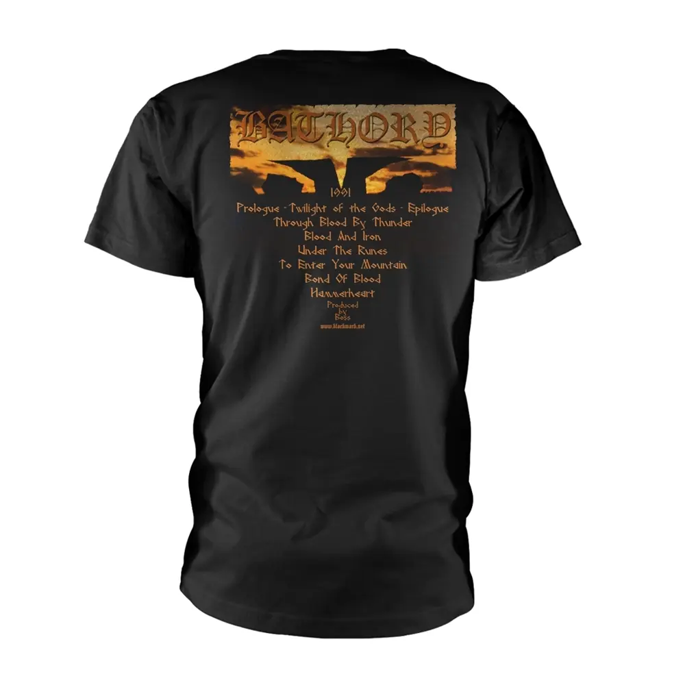 BATHORY · Twilight Of The Gods 2 | T-SHIRT · Picture 1 BATHORY · Twilight Of The Gods 2 | T-SHIRT (Black Metal Clothes) · Picture 1
