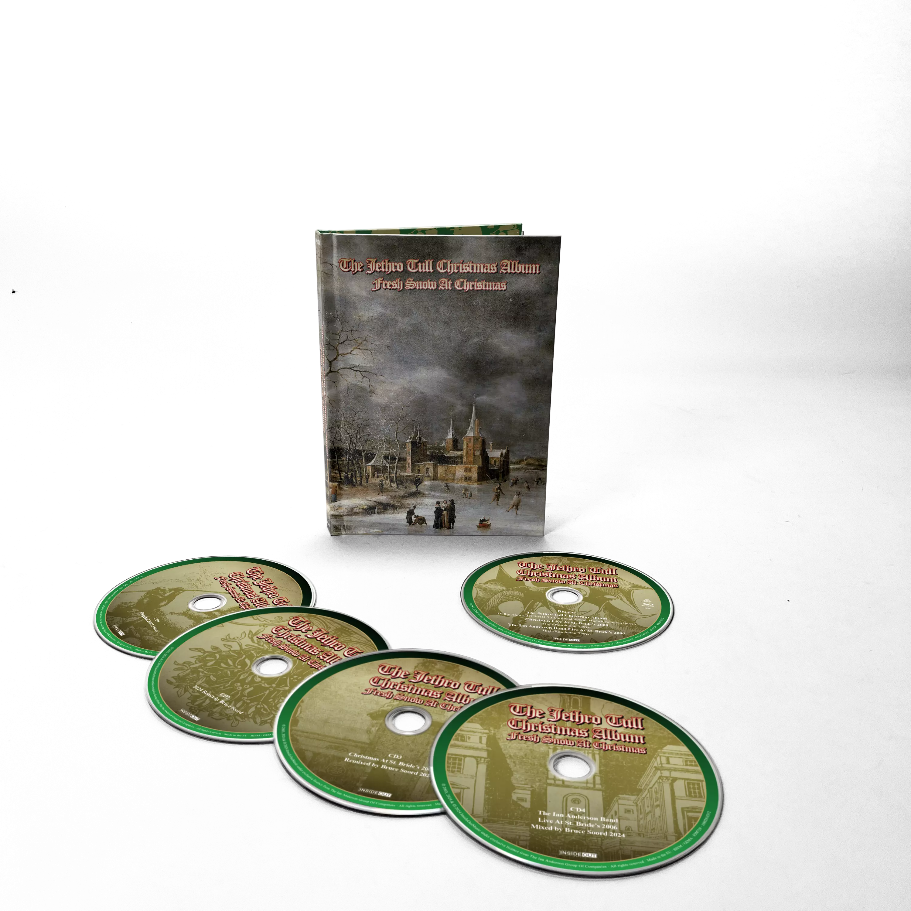 JETHRO TULL - The Jethro Tull Christmas Album - Fresh Snow At Christmas [DELUXE 4CD+BLU-RAY MEDIABOOK]