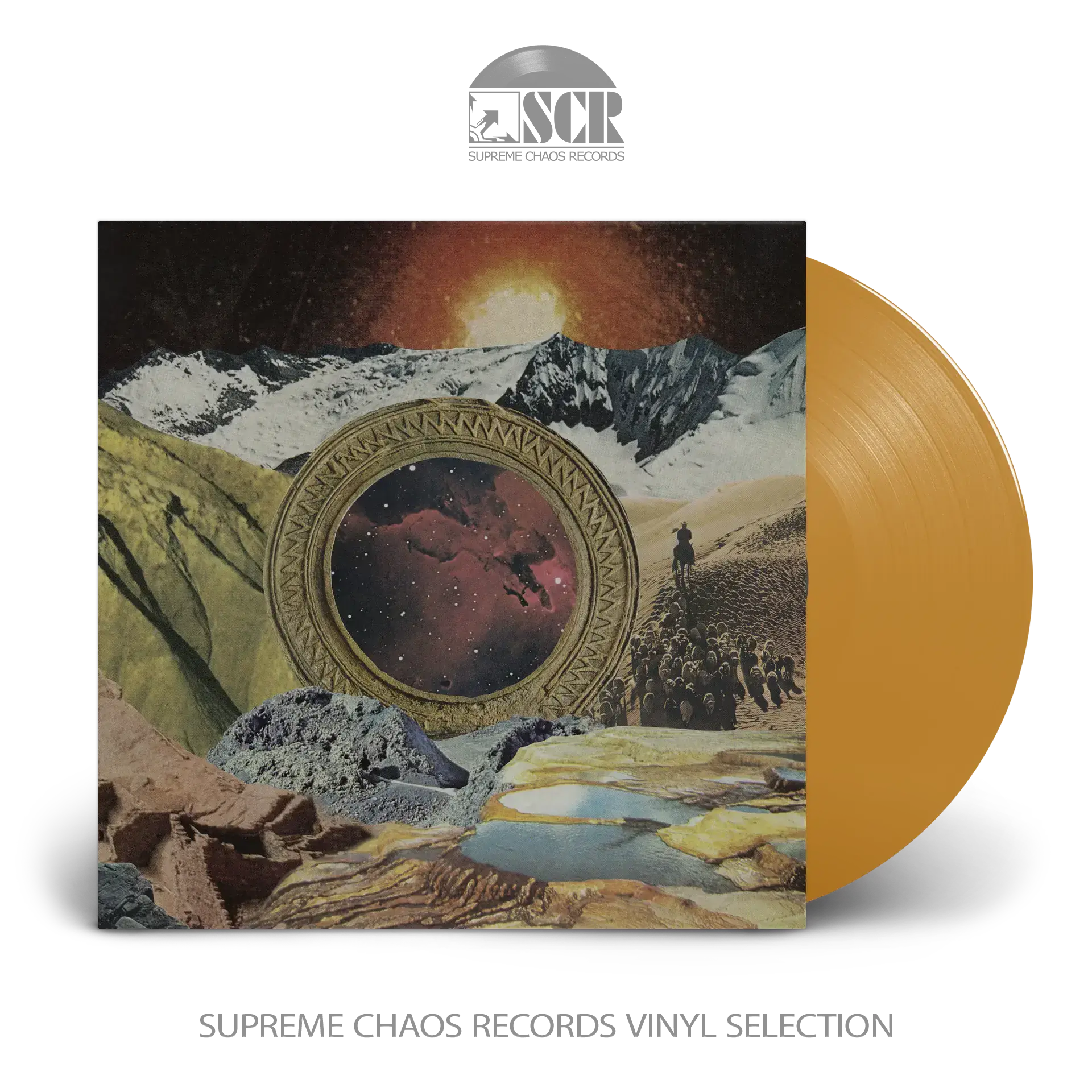 BASK - The Turning · ORANGE LP (Post Metal/Post Rock Vinyl)