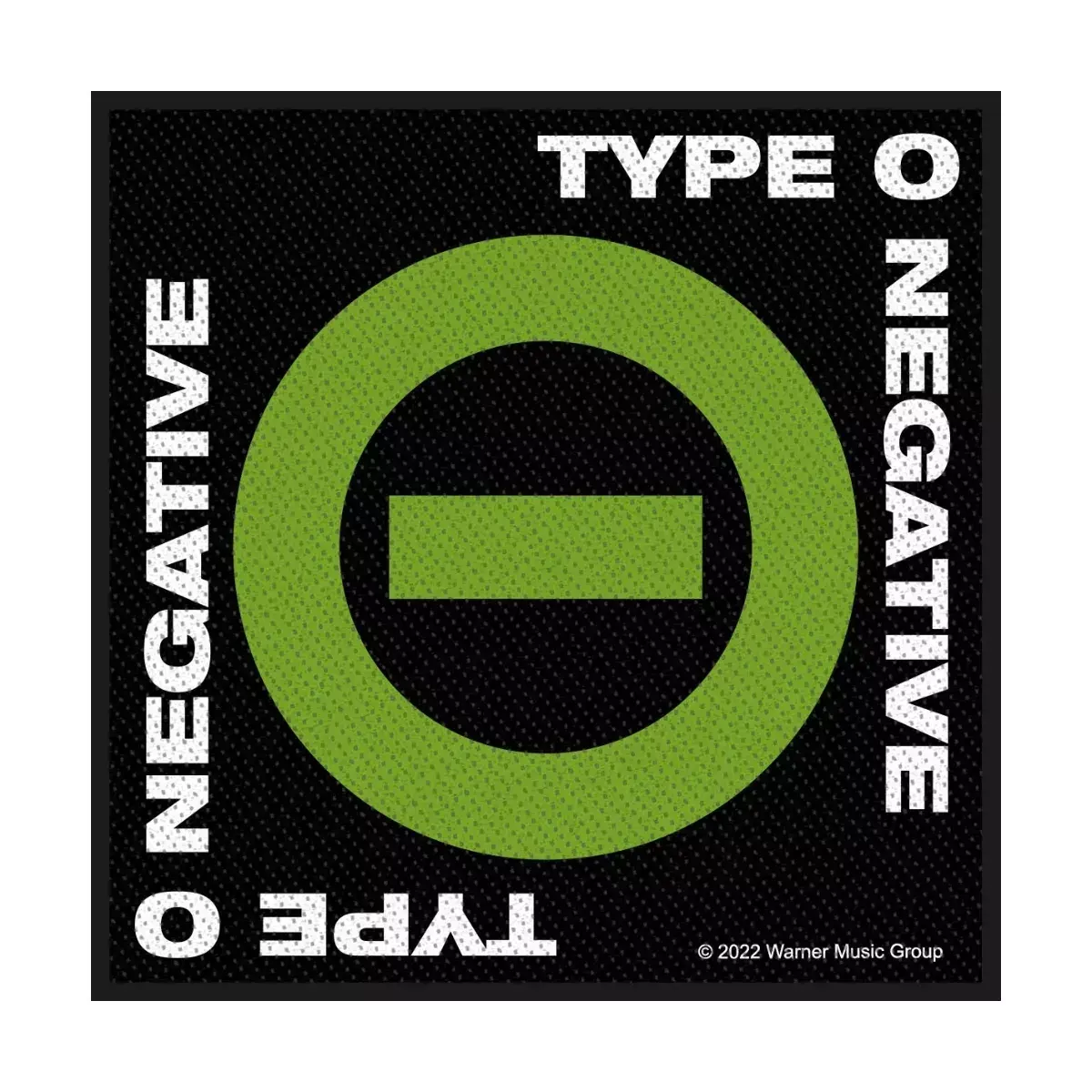 TYPE O NEGATIVE - Negative Symbol · PATCH