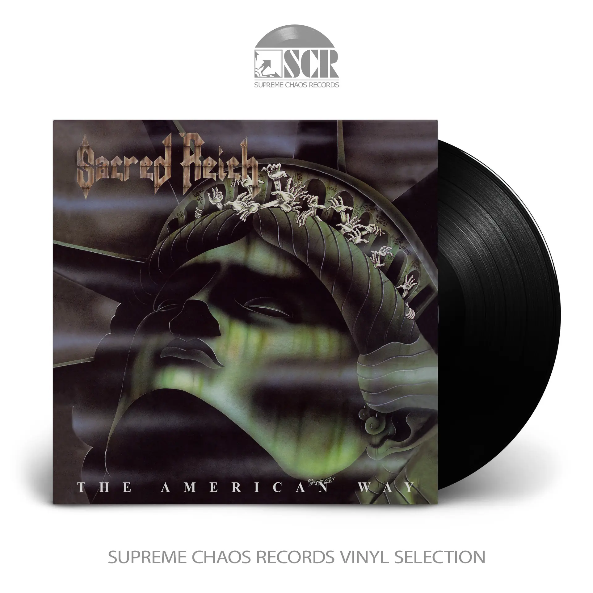 SACRED REICH · The American Way | BLACK LP SACRED REICH · The American Way | BLACK LP (Thrash Metal Vinyl)