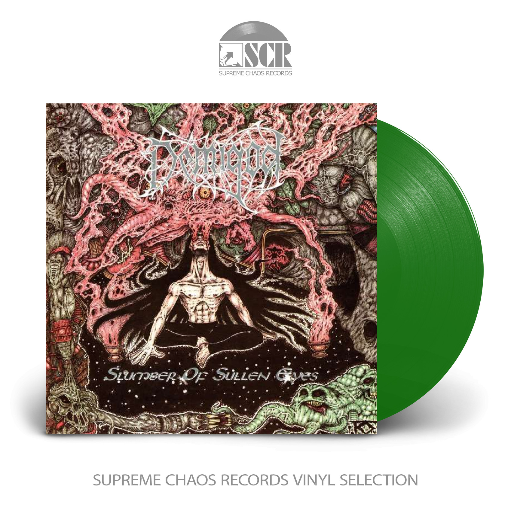 DEMIGOD · Slumber Of Sullen Eyes | TRANSPARENT GREEN LP (Death Metal Vinyl)