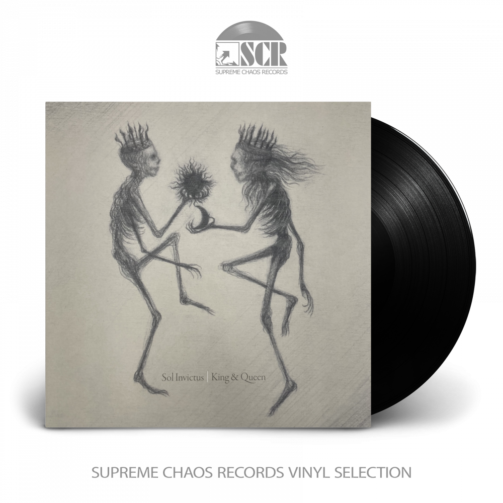 SOL INVICTUS - King & Queen · BLACK LP (Neofolk Vinyl)