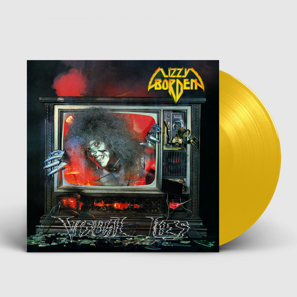 LIZZY BORDEN - Visual Lies · SUNFLOWER YELLOW LP LIZZY BORDEN - Visual Lies · SUNFLOWER YELLOW LP (Heavy Metal Vinyl)
