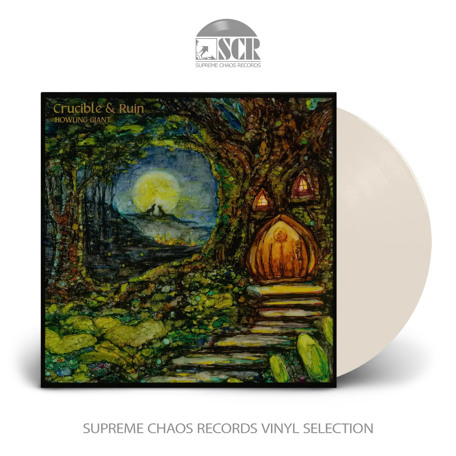 HOWLING GIANT - Crucible & Ruin · CREAM WHITE LP HOWLING GIANT - Crucible & Ruin · CREAM WHITE LP (Psychedelic Rock/Doom Rock Vinyl)