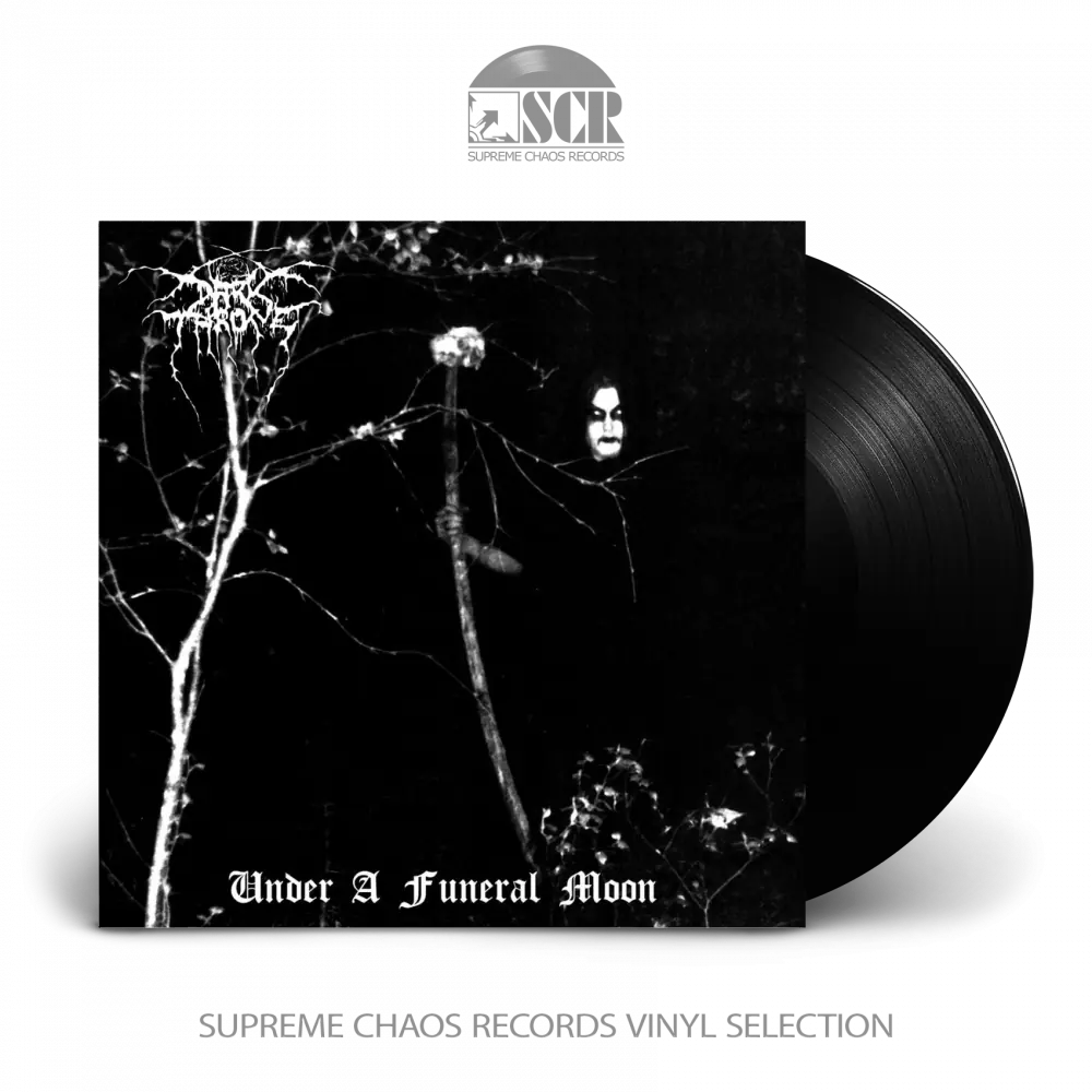 DARKTHRONE - Under A Funeral Moon · BLACK LP (Black Metal Vinyl)
