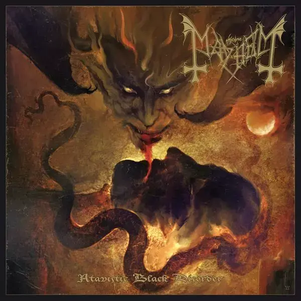 MAYHEM - Atavistic Black Disorder / Kommando · BLACK LP 1