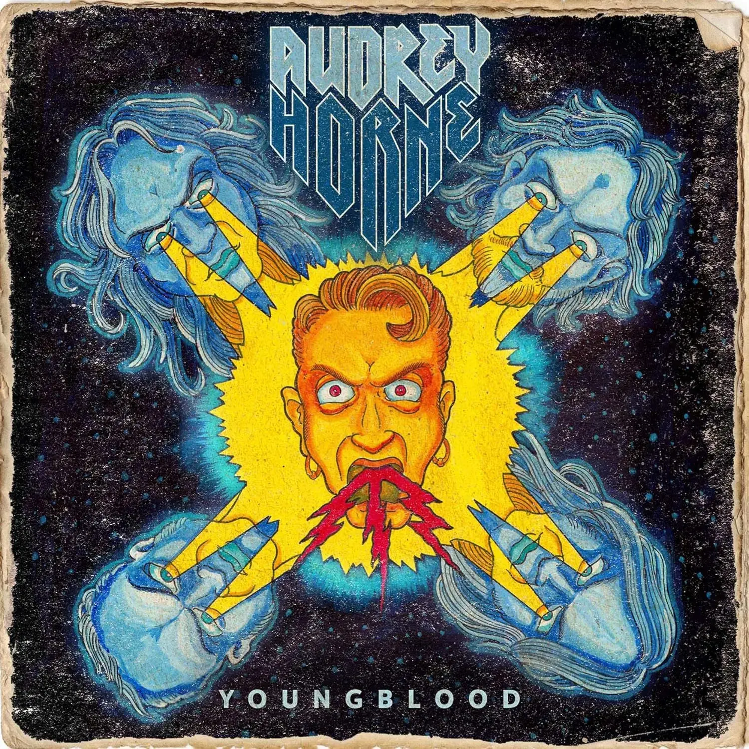 AUDREY HORNE - Youngblood · WHITE 2LP (Hard Rock Vinyl) · Picture 1