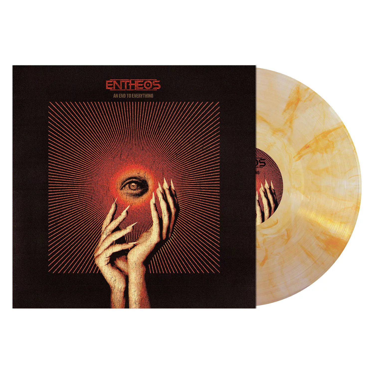 ENTHEOS - An End to Everything [VIBRANT VOID - CLEAR ORANGE MARBLED LP]