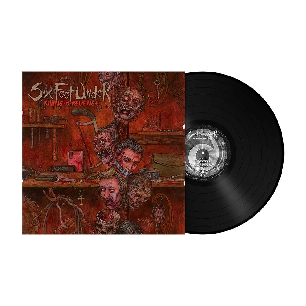 SIX FEET UNDER · Killing For Revenge | BLACK LP SIX FEET UNDER · Killing For Revenge | BLACK LP (Death Metal Vinyl)
