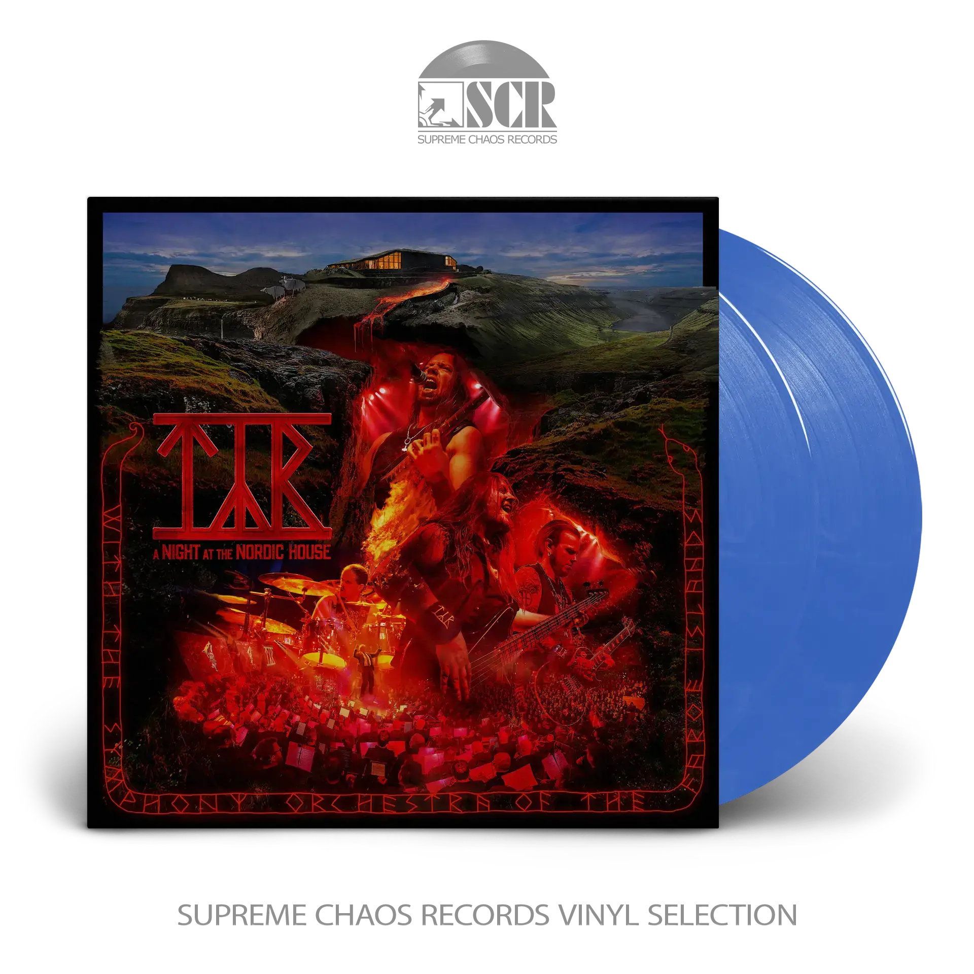 TYR · A Night At The Nordic House | BLUE MARBLED 2LP TYR · A Night At The Nordic House | BLUE MARBLED 2LP (Heavy Metal/Viking Metal Vinyl)