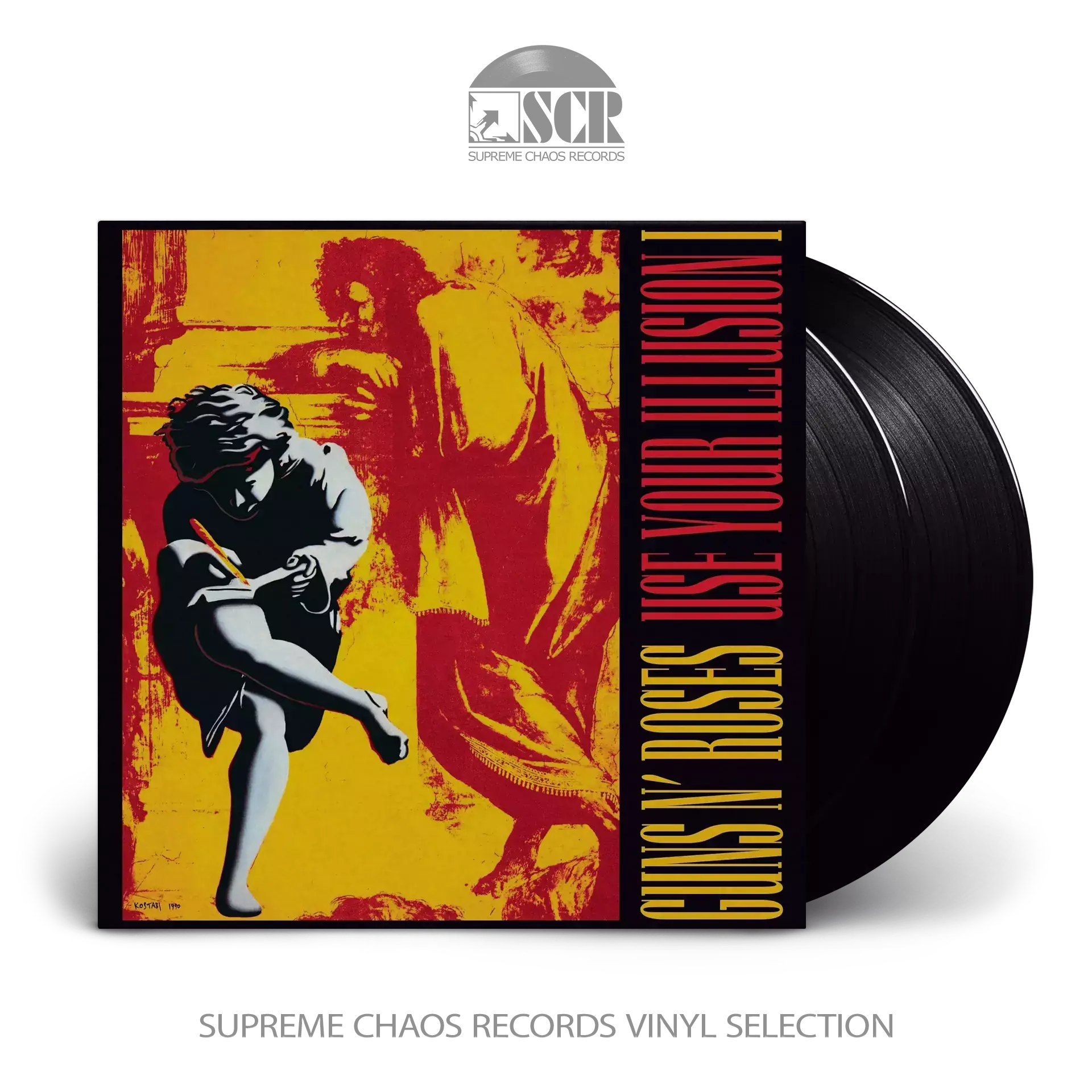 GUNS N' ROSES - Use Your Illusion I · BLACK 2LP