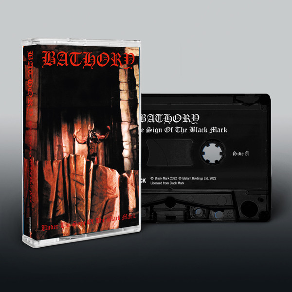 BATHORY - Under The Sign Of The Black Mark · TAPE CASS