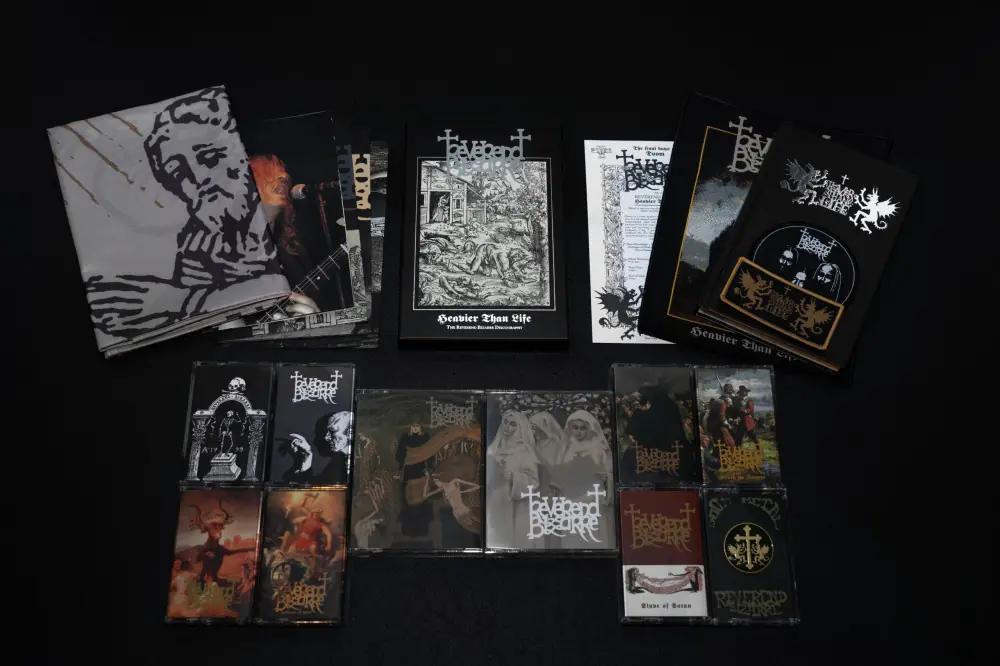REVEREND BIZARRE · Heavier Than Life | 11 TAPE BOX CASSBOX (Doom Metal Tapes)