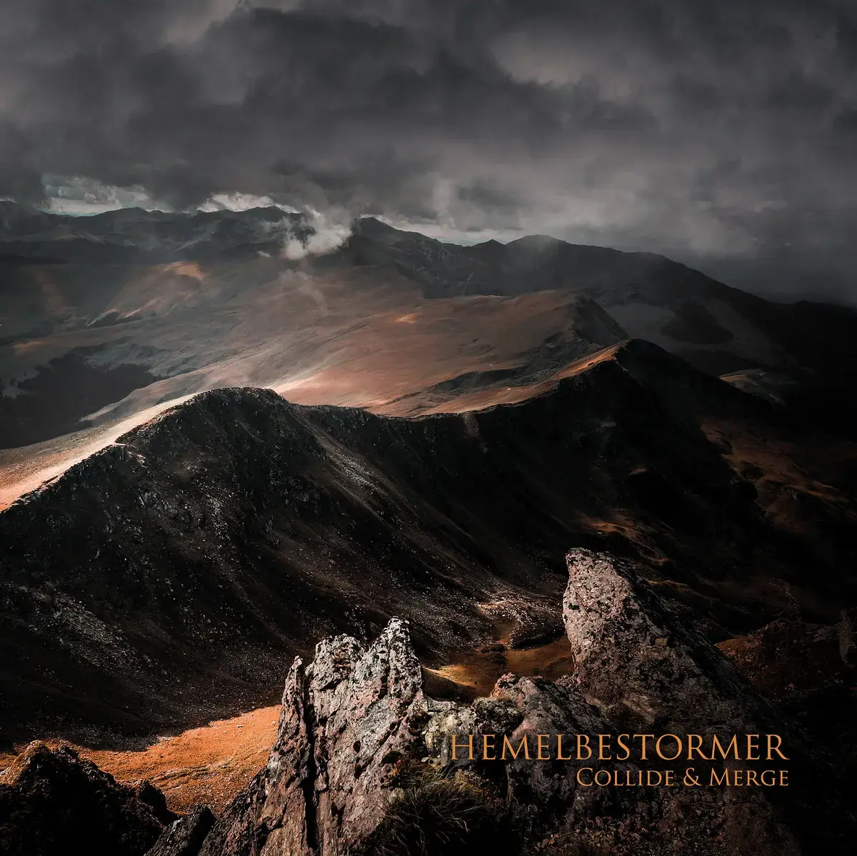HEMELBESTORMER - Collide & Merge · SMOKE 2LP (Doom Metal/Black Metal/Post Metal Vinyl) · Bild 1