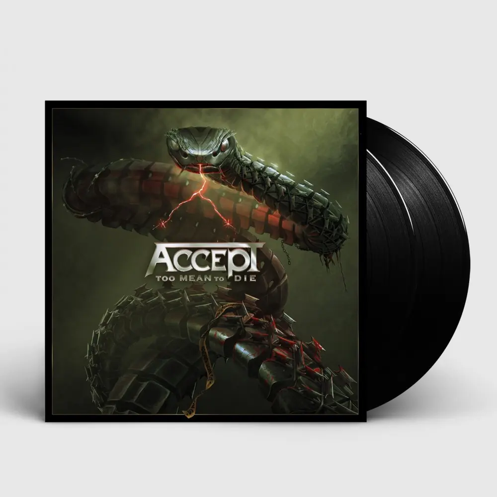 ACCEPT · Too mean to die | BLACK DLP (Heavy Metal Vinyl)