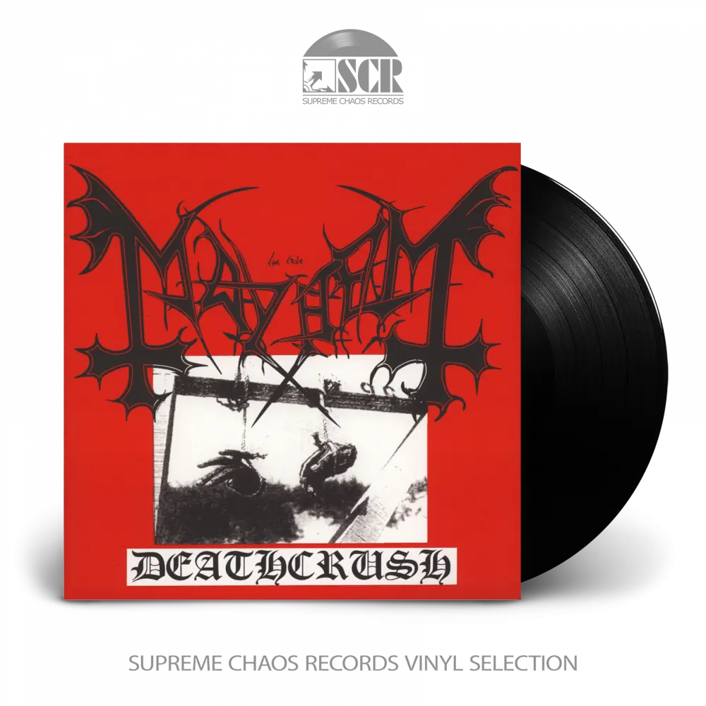 MAYHEM · Deathcrush | BLACK LP MAYHEM · Deathcrush | BLACK LP (Black Metal Vinyl)
