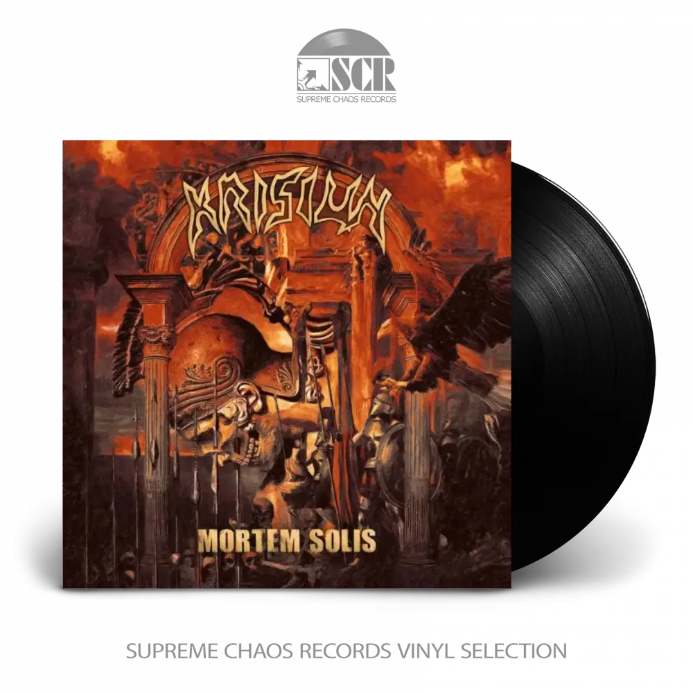 KRISIUN - Mortem Solis · BLACK LP (Death Metal Vinyl)