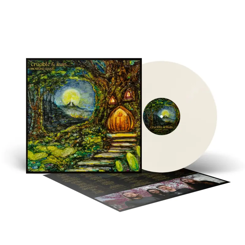 HOWLING GIANT - Crucible & Ruin · CREAM WHITE LP · Picture 2 HOWLING GIANT - Crucible & Ruin · CREAM WHITE LP (Psychedelic Rock/Doom Rock Vinyl) · Picture 2