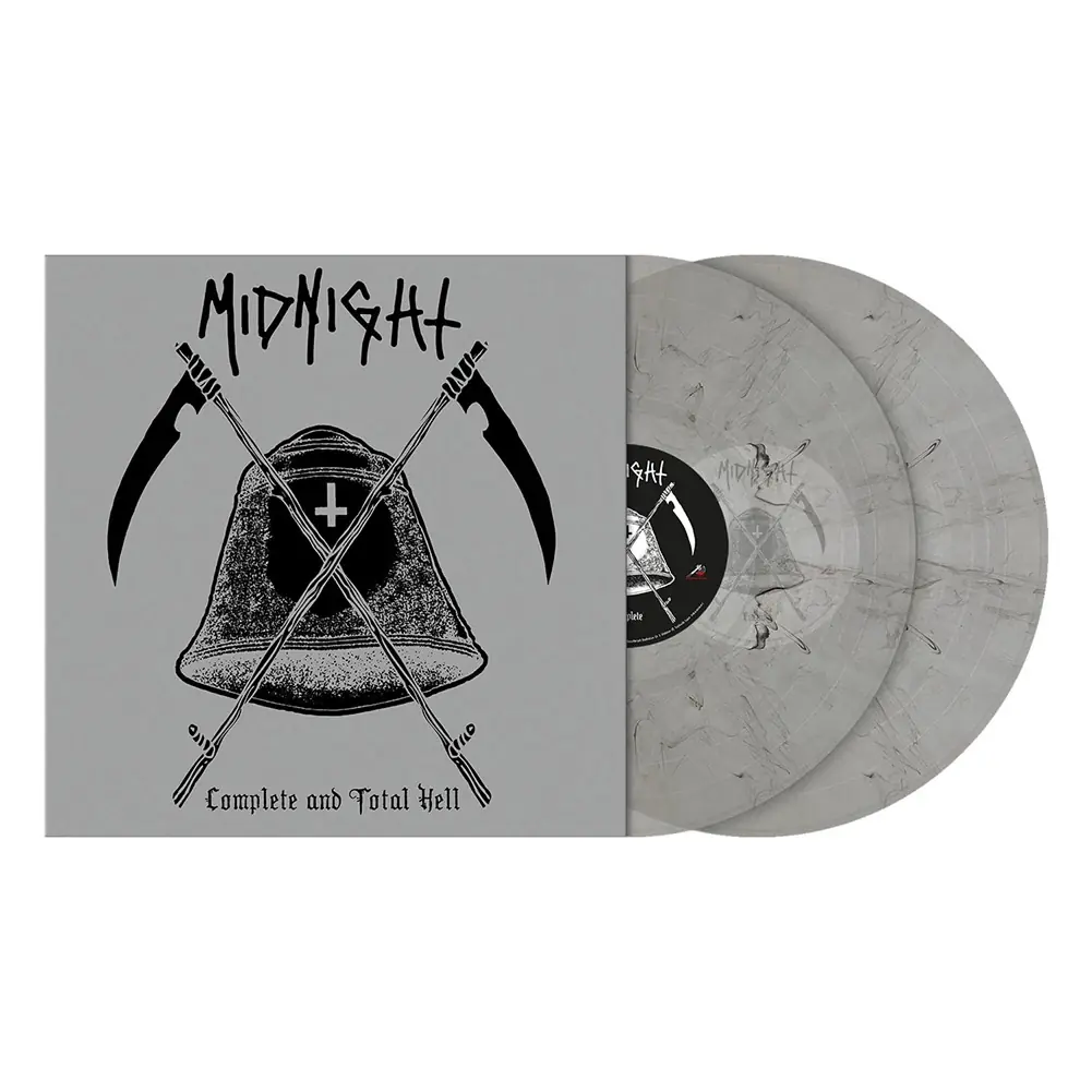 MIDNIGHT · Complete & Total Hell (Re-Issue) | SMOKE DOUBLE VINYL MIDNIGHT · Complete & Total Hell (Re-Issue) | SMOKE DOUBLE VINYL (Black Metal Vinyl)