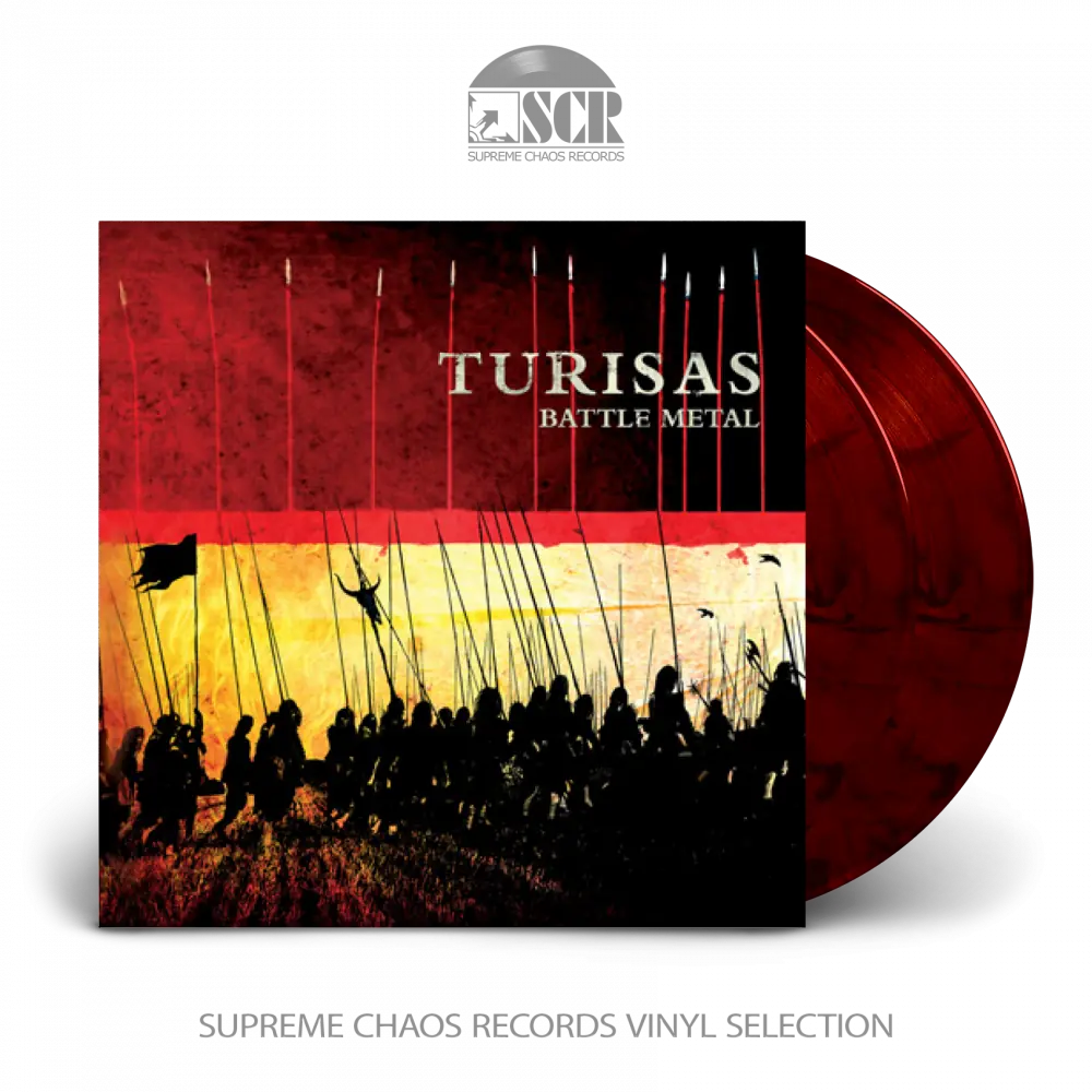 TURISAS · Battle Metal | RED/BLACK 2LP TURISAS · Battle Metal | RED/BLACK 2LP (Viking Metal Vinyl)